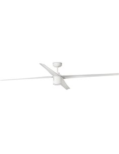 Attos SMART white ceiling fan with light – Faro – With DC motor + Remote control, 213 cm 2