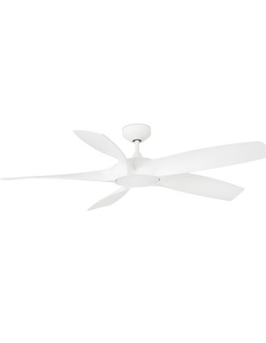 Cocos white ceiling fan with LED...