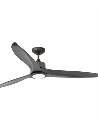 Tonic SMART brown fan with LED light...