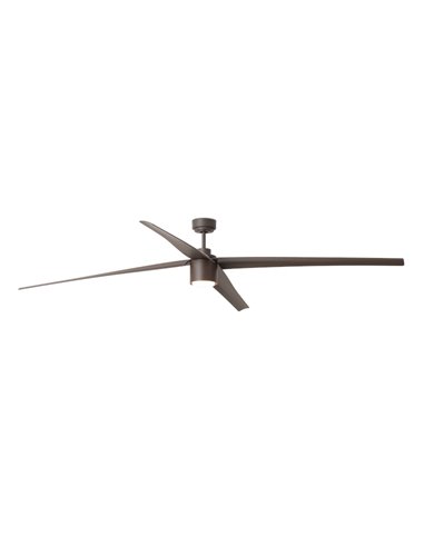 Attos SMART brown ceiling fan with...