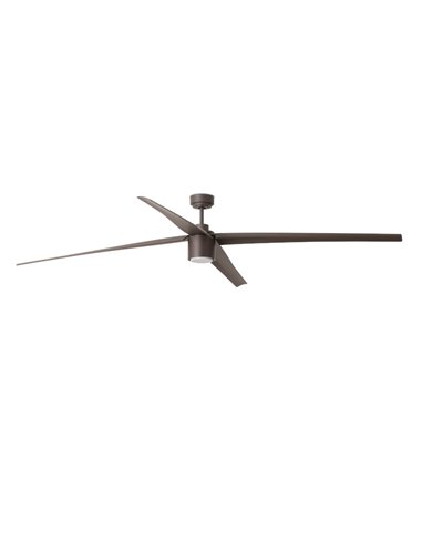Attos SMART brown ceiling fan with...