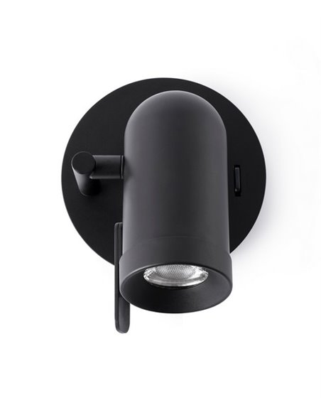 Orleans wall light - Faro - Adjustable, white/black/chrome