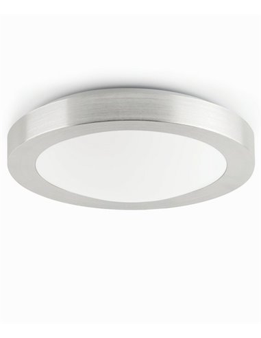 Ceiling light Logos - Faro - Bathroom lamp, White/Nickel