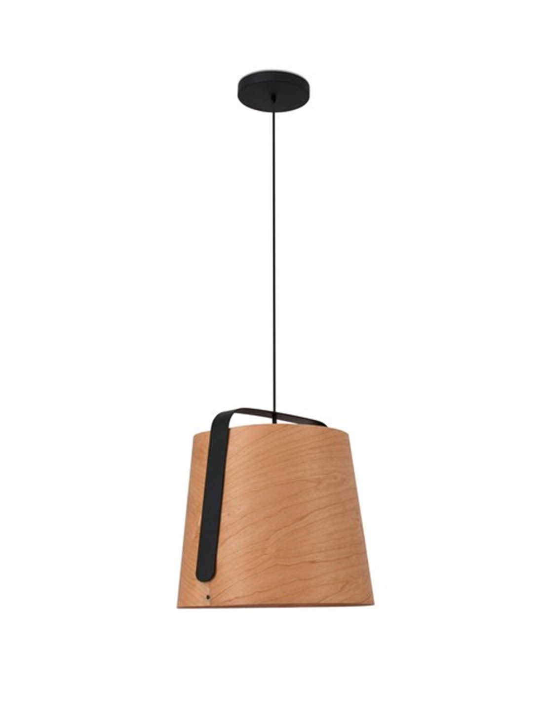 Stood pendant light - Faro - Cherry wood, Ø 50 cm Stood pendant light - Faro - Cherry wood, Ø 50 cm