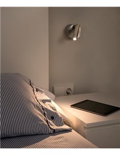 Wall light with Boc reader - Faro - Adjustable reading light, LED 3000K