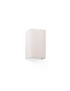 Cotton wall light - Faro - Textile lampshade, 12+20+37 cm 2