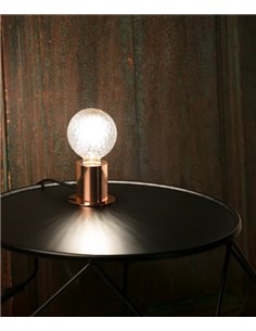 Ten table lamp - Faro - Vintage lamp, E27, 7.5 cm