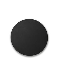 Board wall light - Faro - Round Lamp, Black, Ø 35 cm-Ø 45 cm