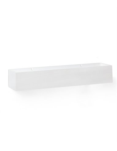 Tera wall light - Faro - White plaster wall light LED 2700K