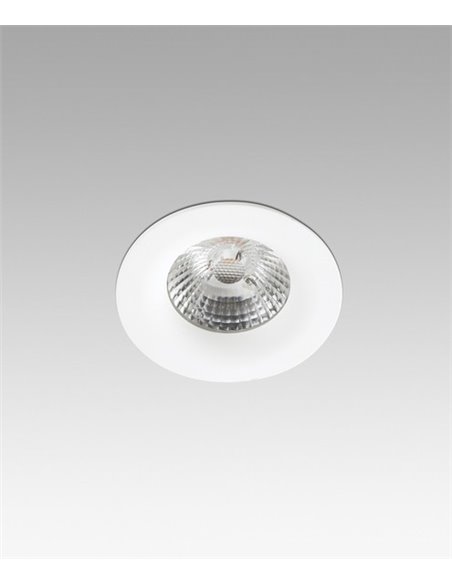 Nais recessed downlight - Faro - Round LED downlight 2700K, Ø 7 cm
