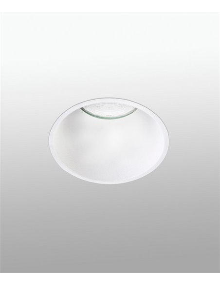 Fox ceiling downlight - Faro - Round lamp, LED 2700K, Ø 7.8 cm
