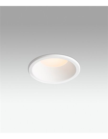 Recessed downlight Son - Faro - Ceiling light white, LED 2700K, Ø 11.2-22 cm