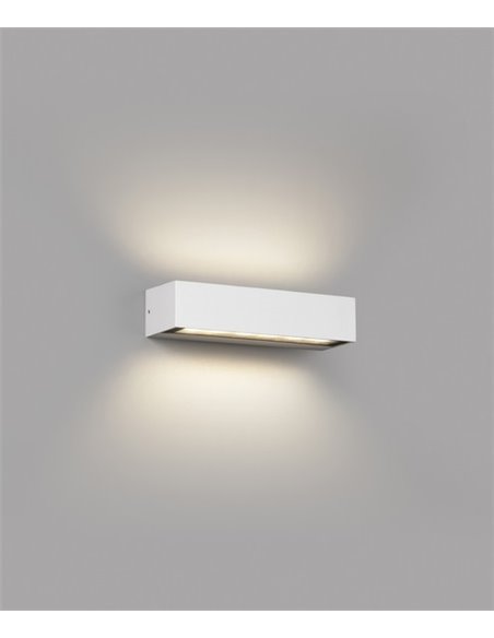 Doro outdoor wall light - Faro - Aluminium, LED 3000K, 22+38+50 cm