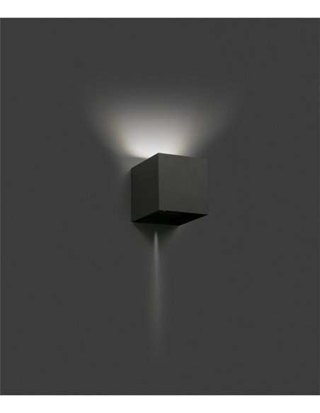 Olan outdoor wall light - Faro - Aluminium, IP65, LED 3000K