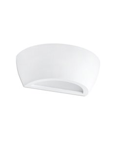 Chera wall light - Faro - White plaster lamp, 24.5 cm 2