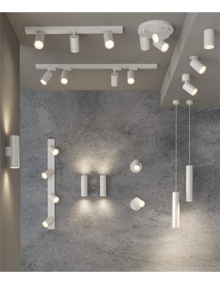 Modrian recessed ceiling spotlight - ACB - Adjustable lamp, GU10