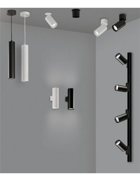 Zoom mini recessed ceiling spotlight - ACB - Ø 5.6 cm, 1xGU10