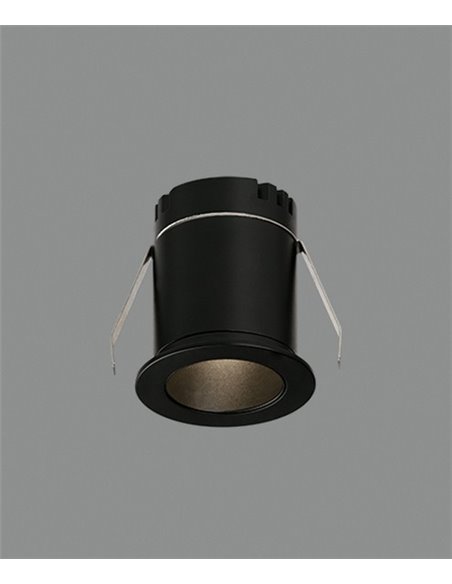 Dot ceiling downlight - ACB - Aluminium white/black, LED 3000K, Ø 4.5 cm