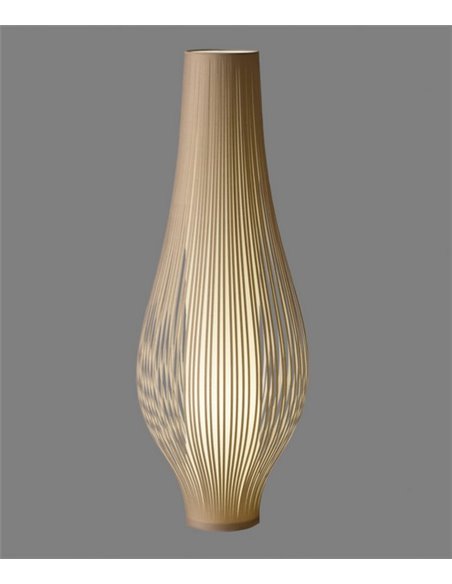 Mirta floor lamp - ACB - Textile lampshade, 135 cm 