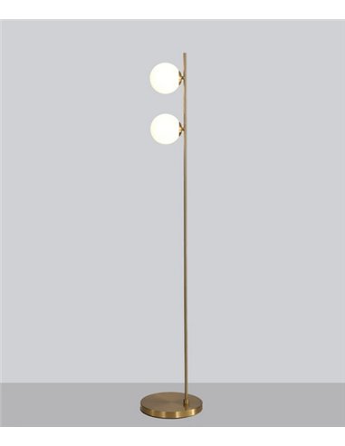 Doris floor lamp - ACB - Ball light, Modern living room floor lamp