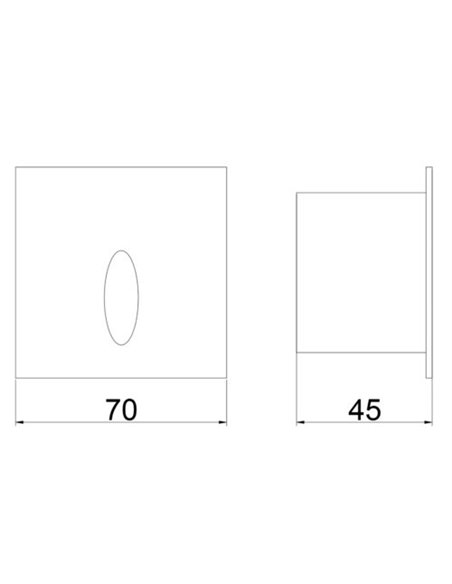 Virgo outdoor recessed spotlight - ACB - Anthracite lamp, LED 3000K