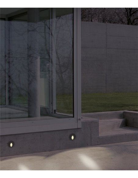 Orion outdoor recessed spotlight - ACB - Anthracite lamp, LED 3000K, 6.2 cm