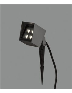Apus outdoor floodlight - ACB - Anthracite lamp, IP65, LED 3000K 2