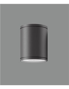 Nori outdoor surface spotlight - ACB - Anthracite cylindrical lamp