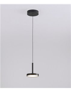 Corvus pendant light - ACB - Black lamp, LED 3000K 2