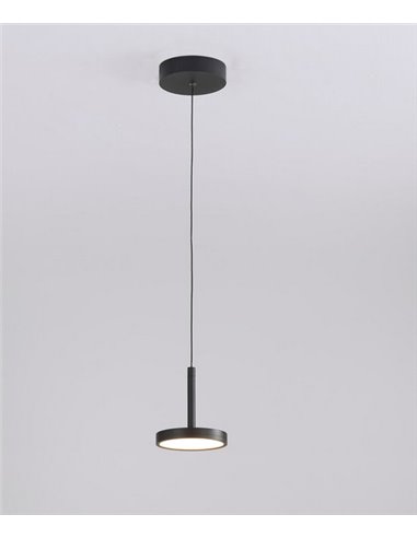 Corvus pendant light - ACB - Black lamp, LED 3000K