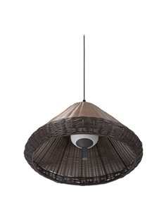 Saigon pendant light - Faro - Synthetic wicker shade  2