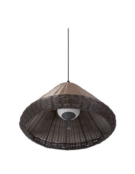 Saigon pendant light - Faro - Synthetic wicker shade 