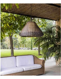 Saigon pendant light - Faro - Synthetic wicker shade 