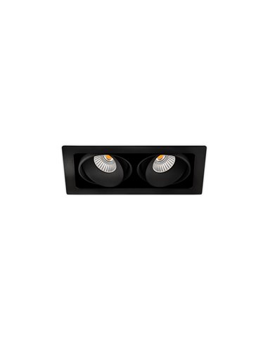 Twist Double recessed spotlight -...