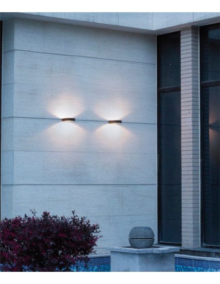 IP54 LED outdoor wall light 3000K - Arsen - Dopo - Novolux