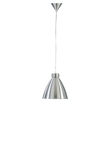 Lámpara colgante - Massmi - Lámpara industrial de aluminio blanco+plateado
