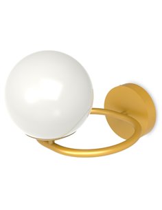 Aplique de pared Sphere – Pujol – Lámpara tipo bola, Pantalla inclinable