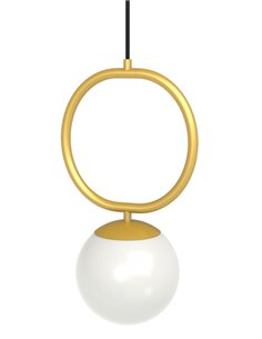 Sphere pendant light - Pujol - Elegant ball-shaped light fixture