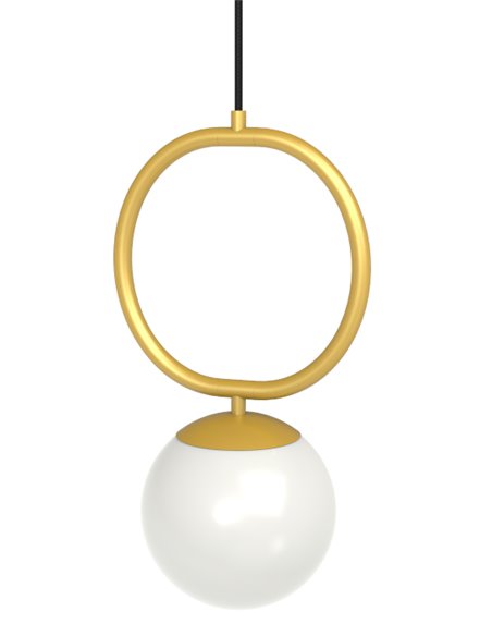 Lámpara colgante Sphere – Pujol – Lámpara tipo bola, Pantalla inclinable
