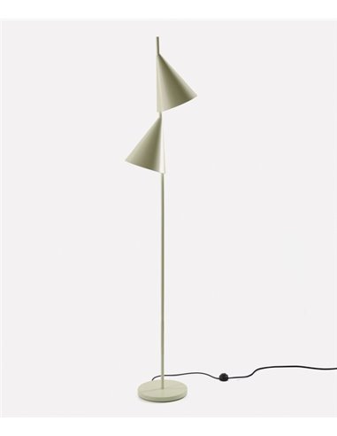 Cone floor lamp – Foc – Adjustable lampshade, Hight: 180 cm