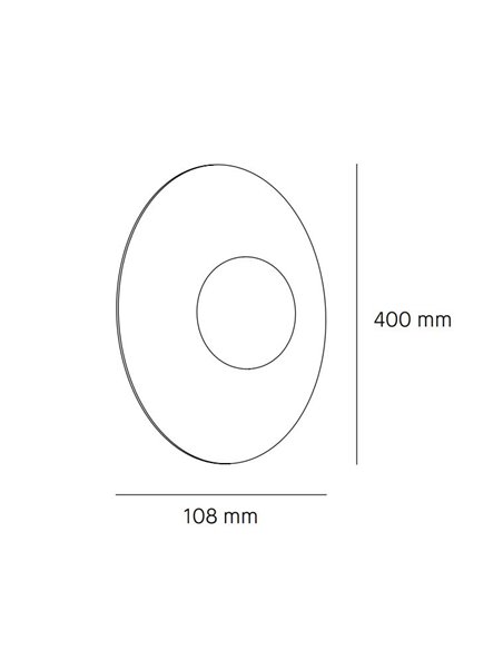 Aplique de pared Knock 40