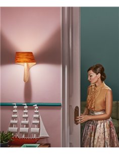 Aplique de pared de madera natural en 11 colores - Air - LZF