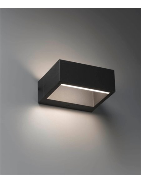 Lámpara LED aplique gris oscuro – Alp – Faro