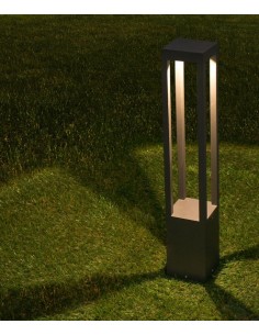 Lámpara LED gris oscuro con dos tamaños y acabados – Agra – Faro