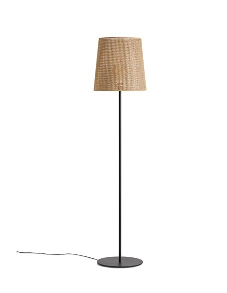 Kanatan floor lamp - Massmi - Gratting shade, Height: 130 cm, 1xE27