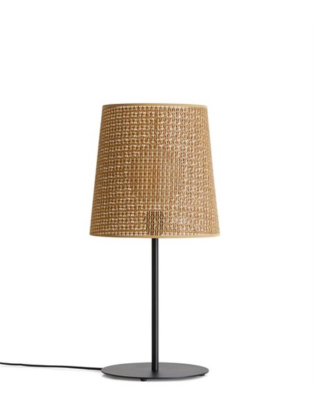 Kanatan table lamp - Massmi - Gratting shade light, Height: 62 cm