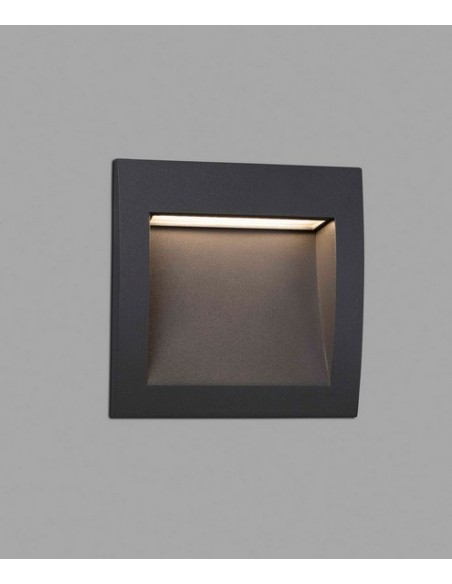 Lámpara empotrable gris oscuro – Sedna-3 – Faro