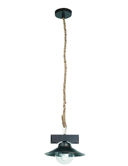 Nudos pendant light - Faro - Vintage lamp, Ø 24 cm