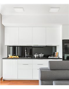 Roku ceiling light - ACB - Square shape in white or black