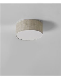 Simplicity ceiling light - Massmi - Linen ceiling light, Available in 4 sizes